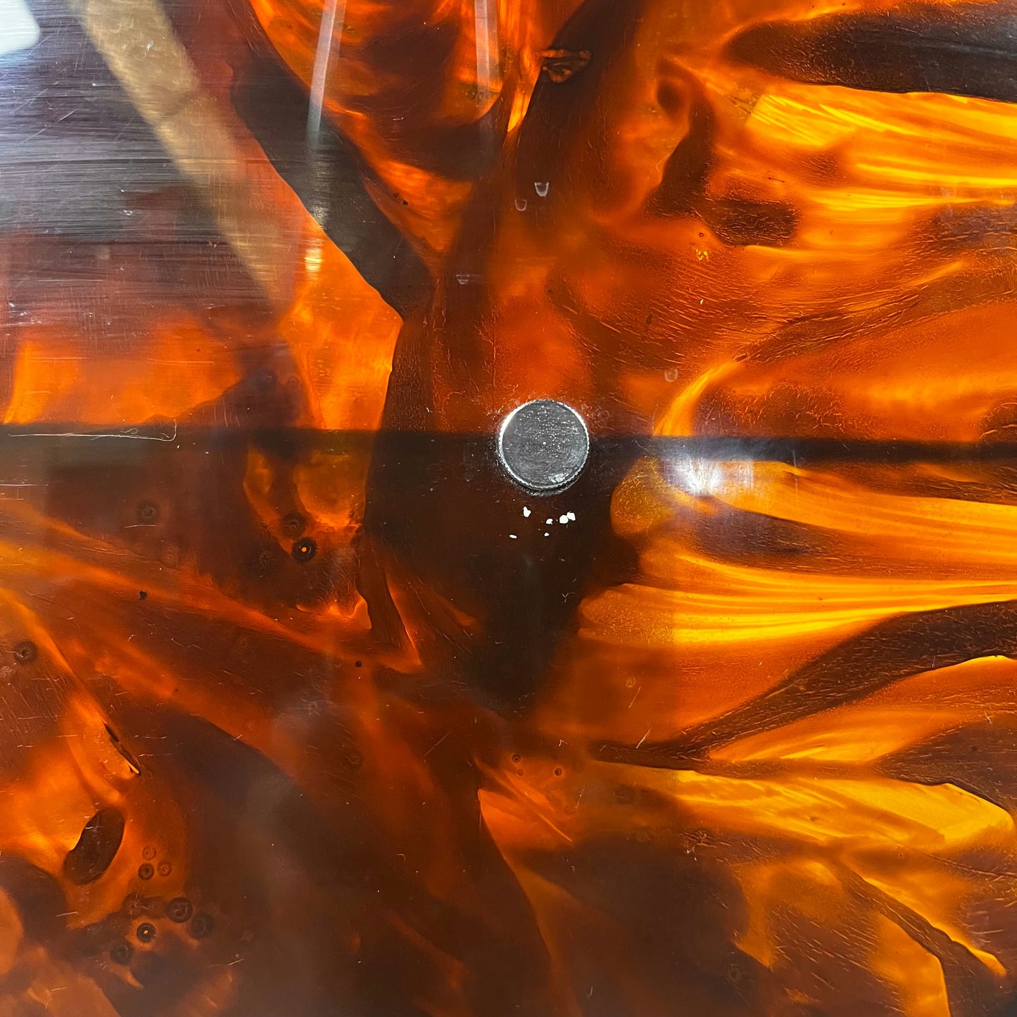 Desserte en plexiglas