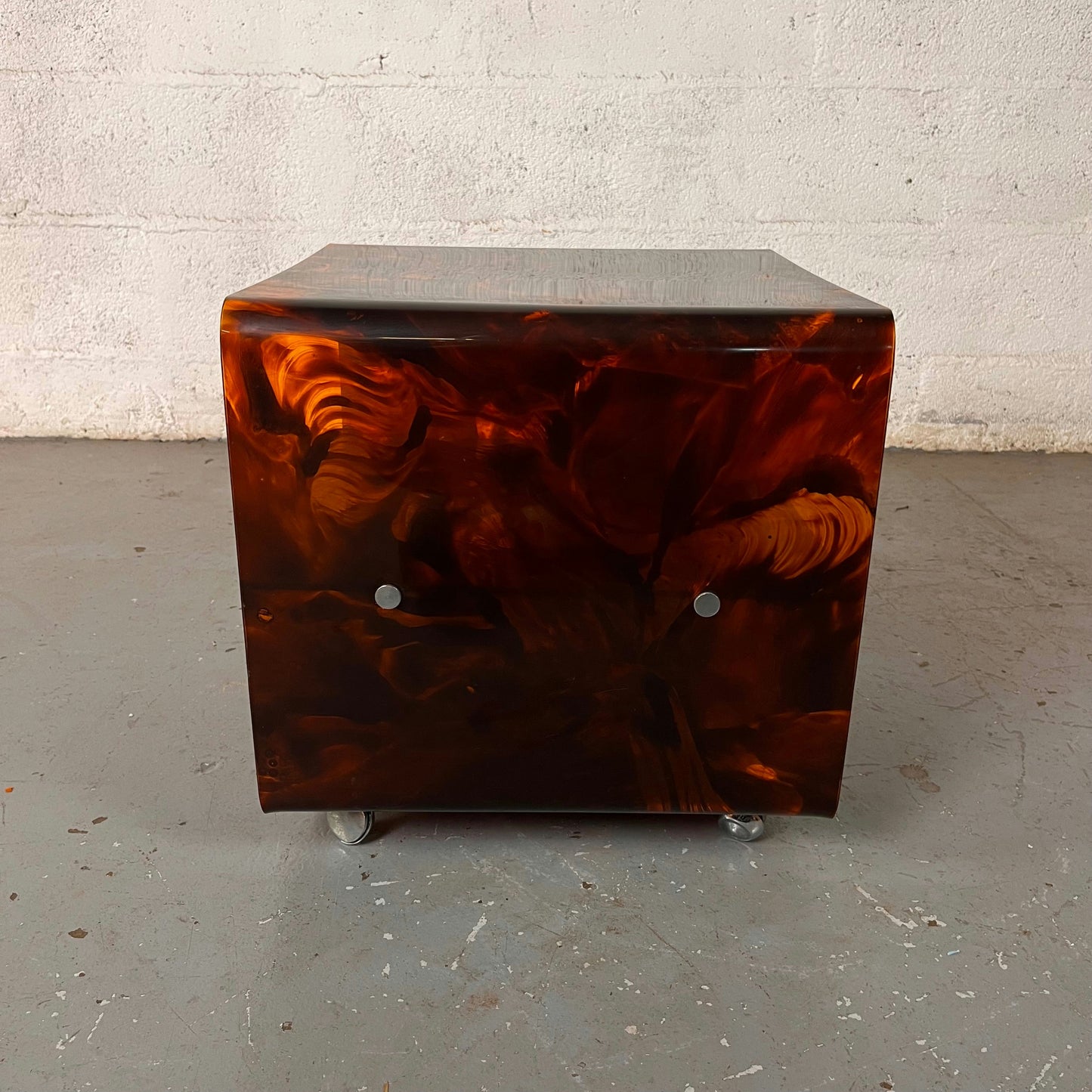 Desserte en plexiglas