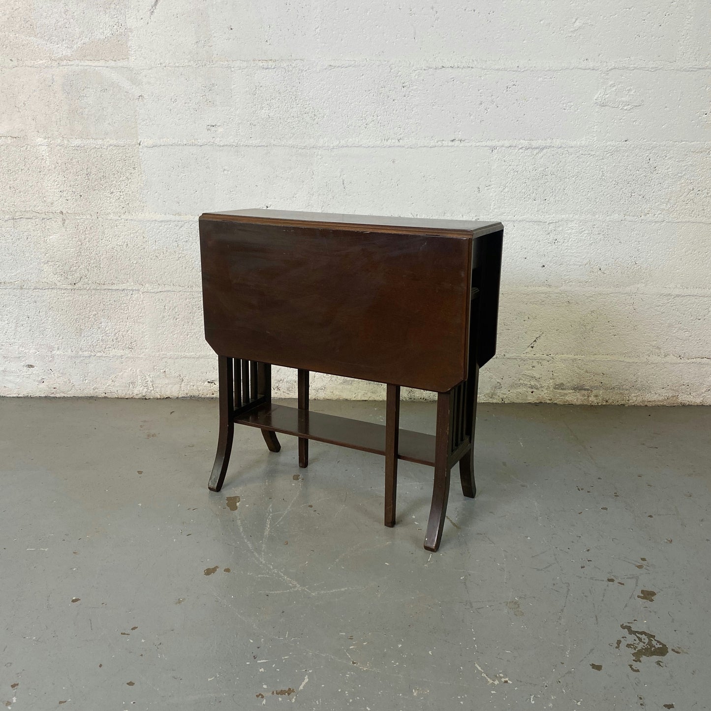 Table pliante anglaise acajou