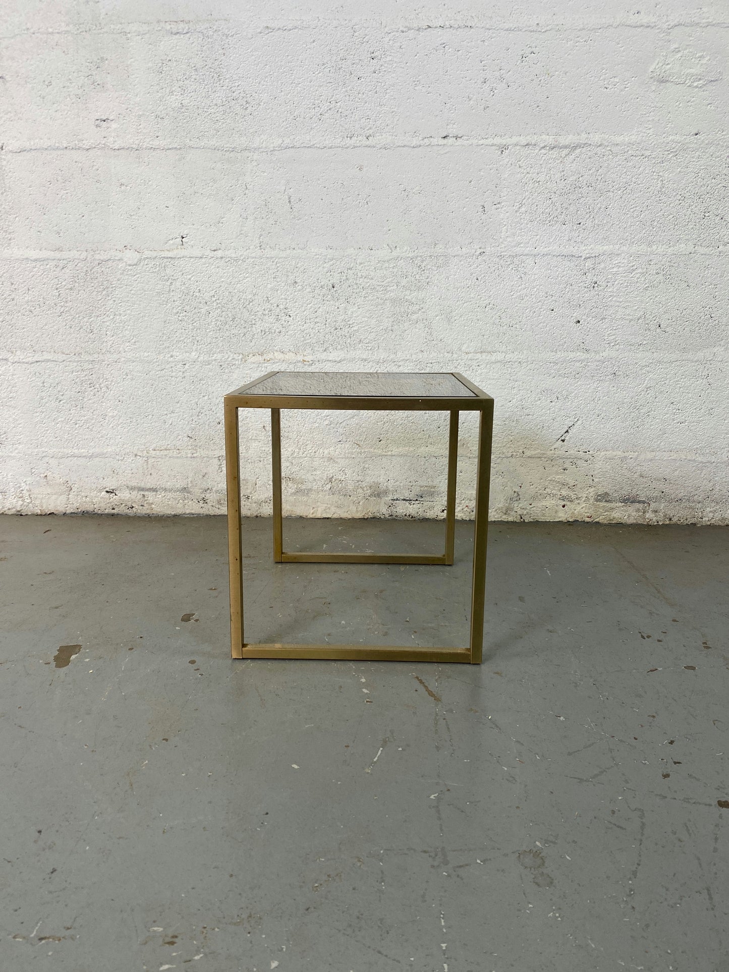 Table basse en verre