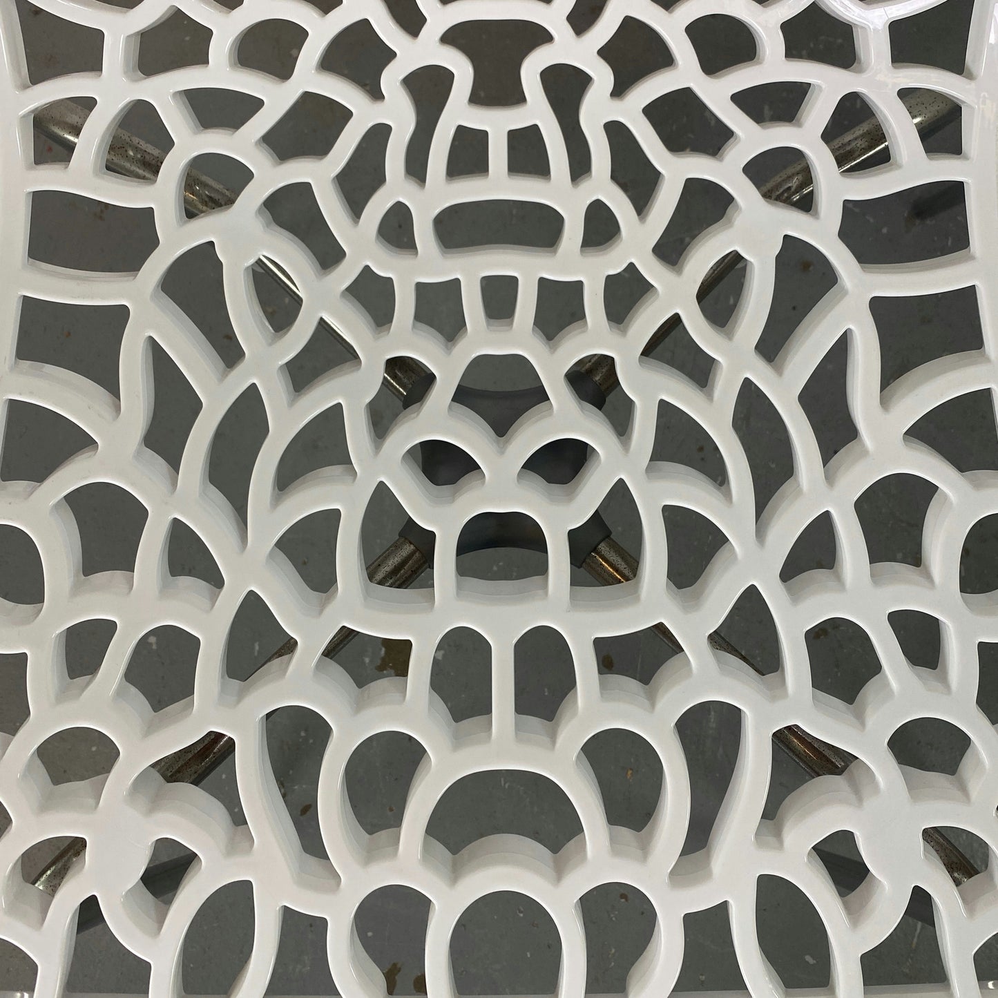 Paire de chaises blanche