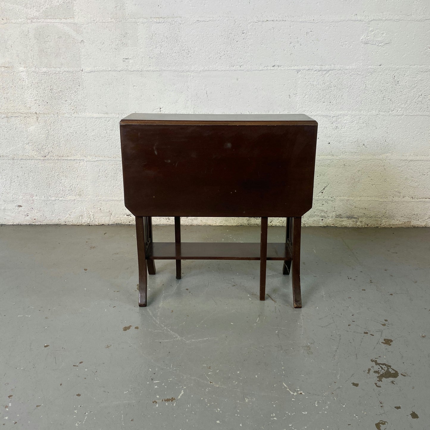 Table pliante anglaise acajou