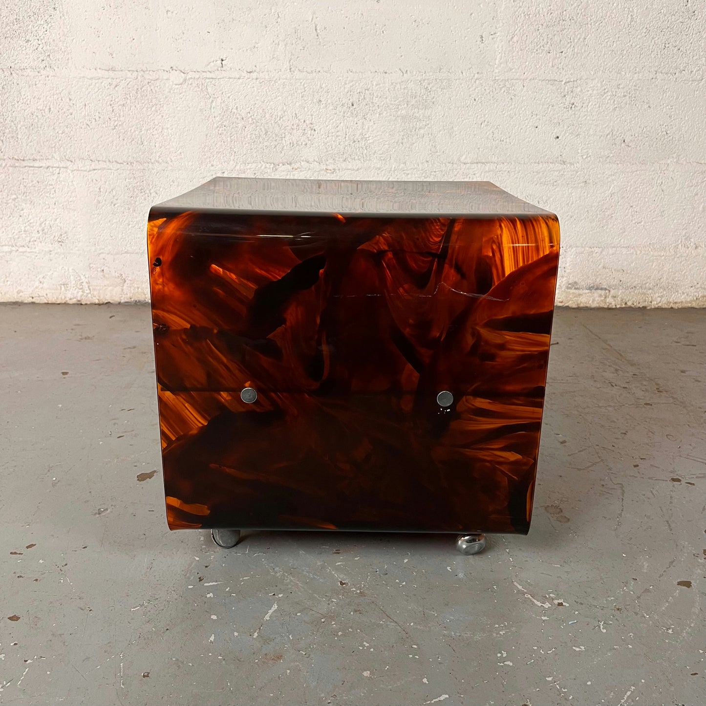 Desserte en plexiglas