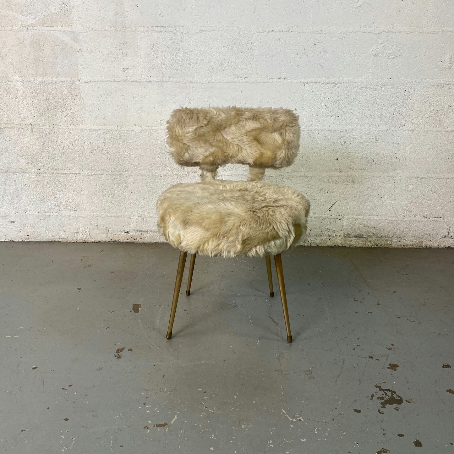 Chaise fourrure
