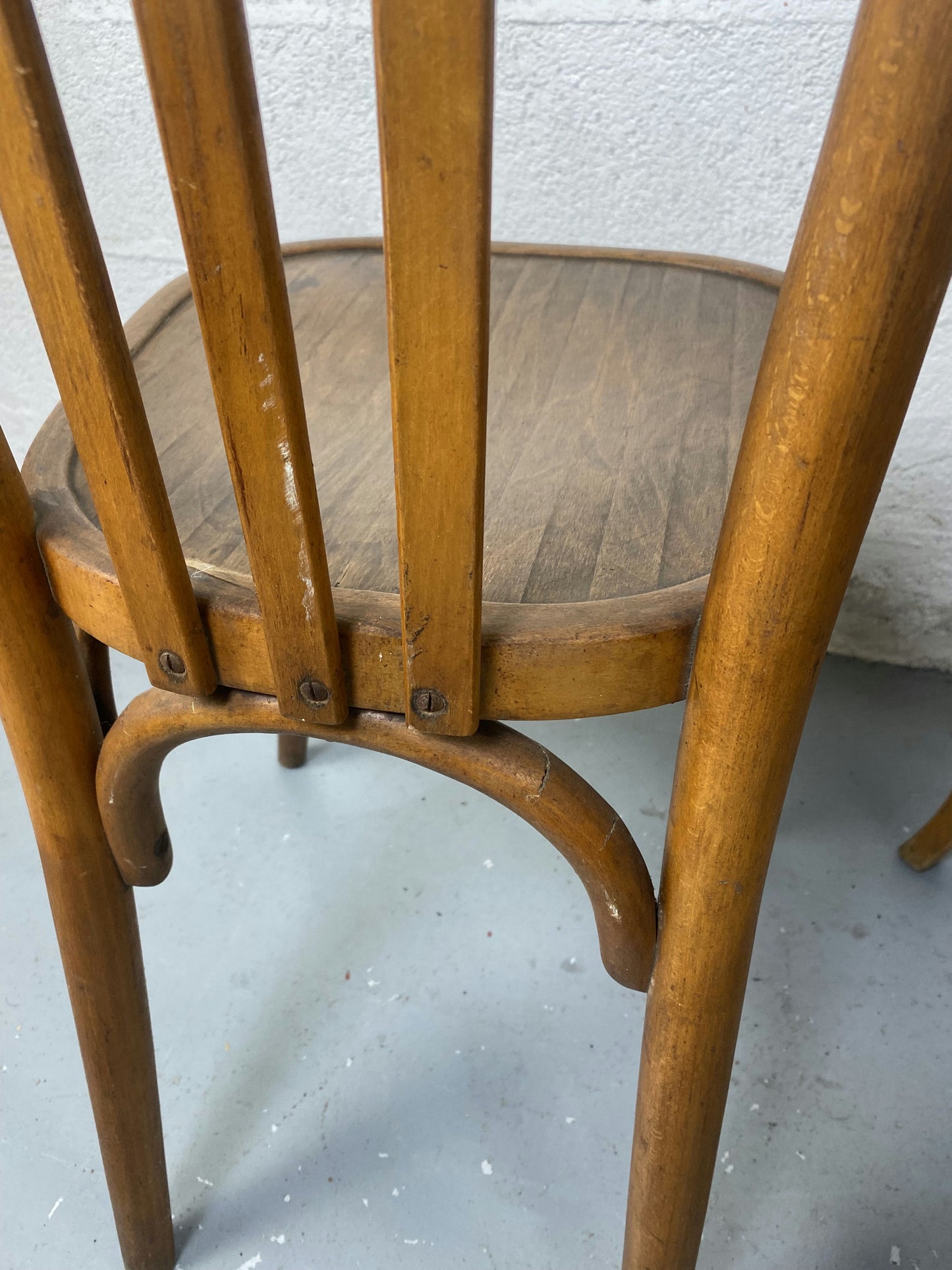 Lot de 4 chaises bistrot dépareillés