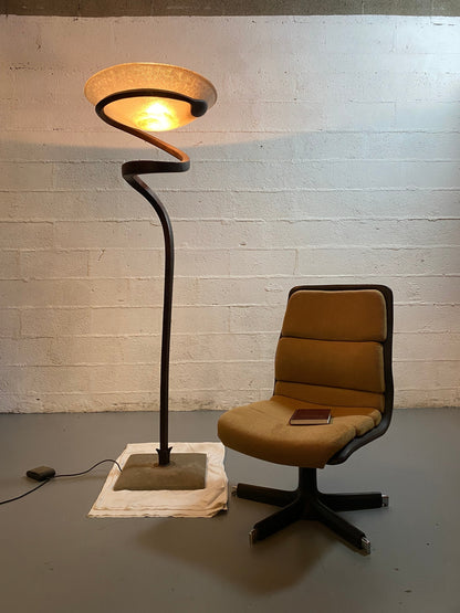 Lampadaire "Alfea" pour Lamp International en verre de Murano Scavo Enzo CIAMPALINI - 1970