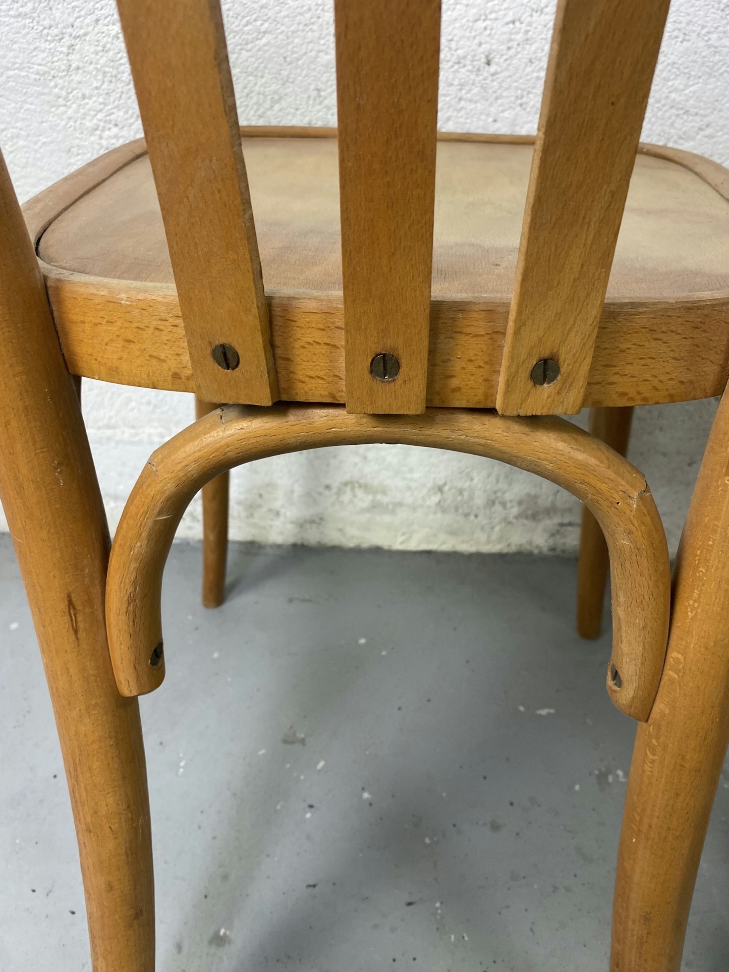 Lot de 4 chaises bistrot dépareillés