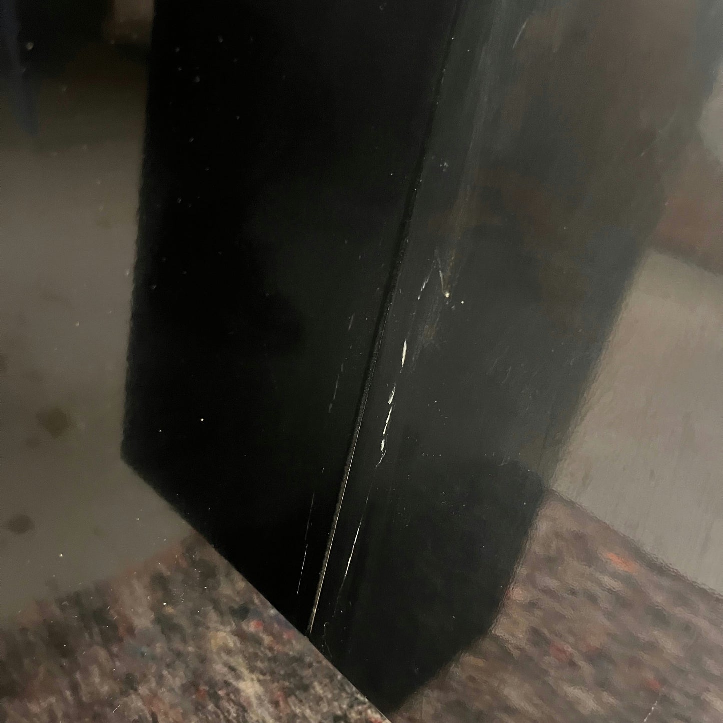 Table basse effet loupe d'orme