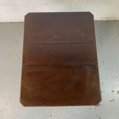 Table pliante anglaise acajou