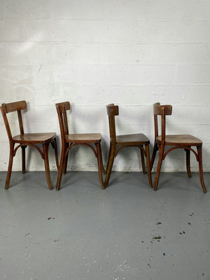 4 chaises bistrot Baumann