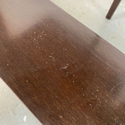 Table pliante anglaise acajou