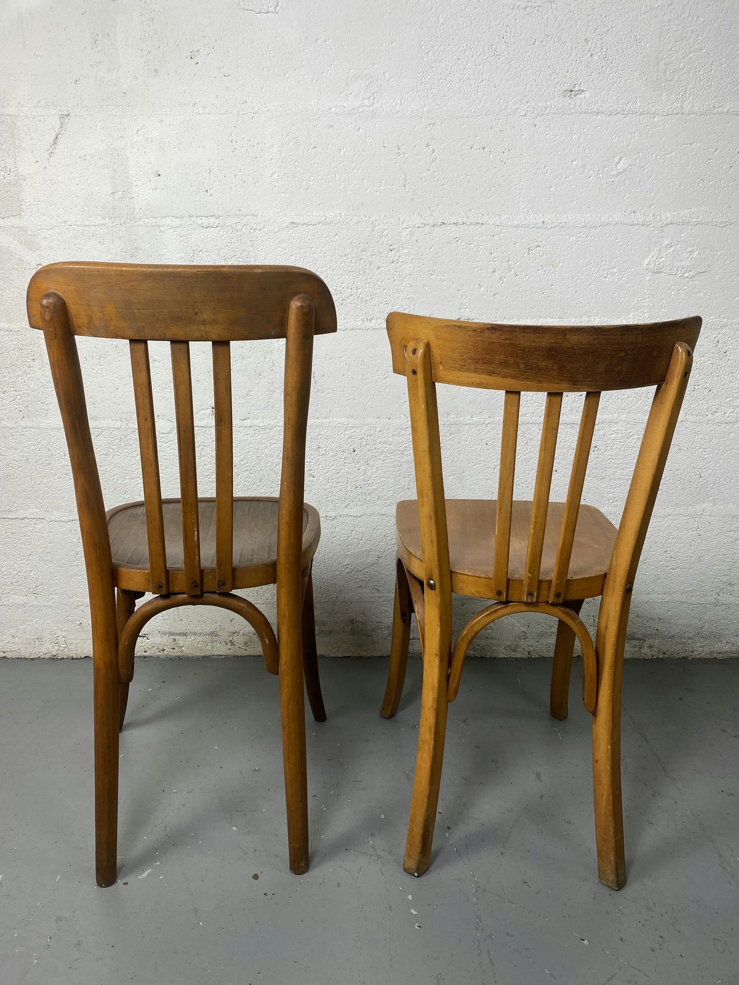 Lot de 4 chaises bistrot dépareillés
