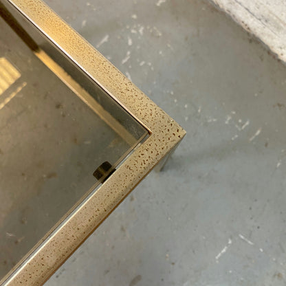 Table basse en verre