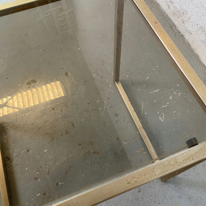 Table basse en verre