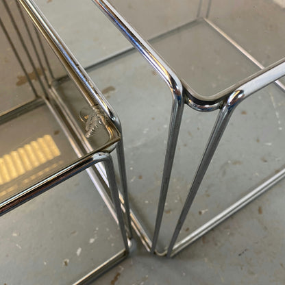 Tables Gigognes Isocèle Max Sauze pour Groupe SA