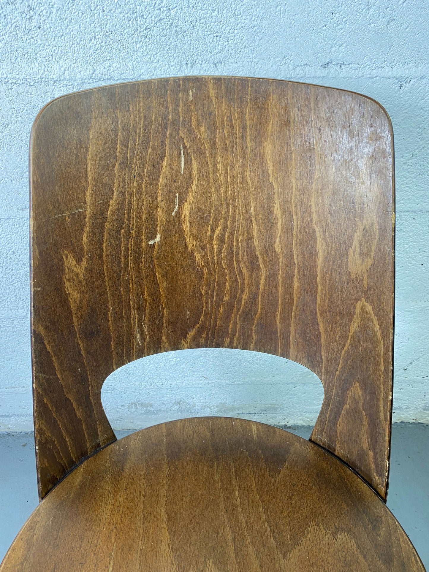 Lot de 3 chaises bistrot dépareillés et abîmés