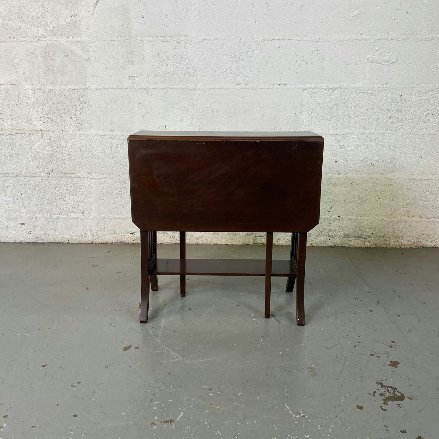 Table pliante anglaise acajou