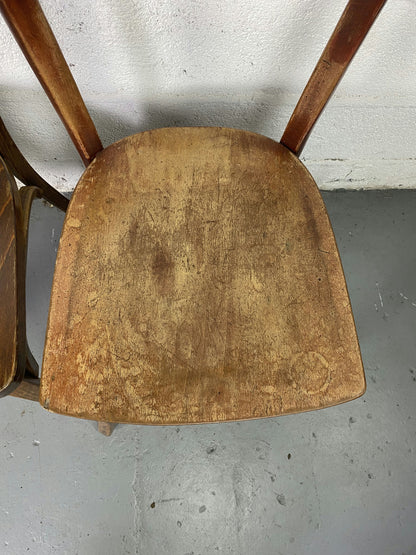 4 chaises bistrot Baumann