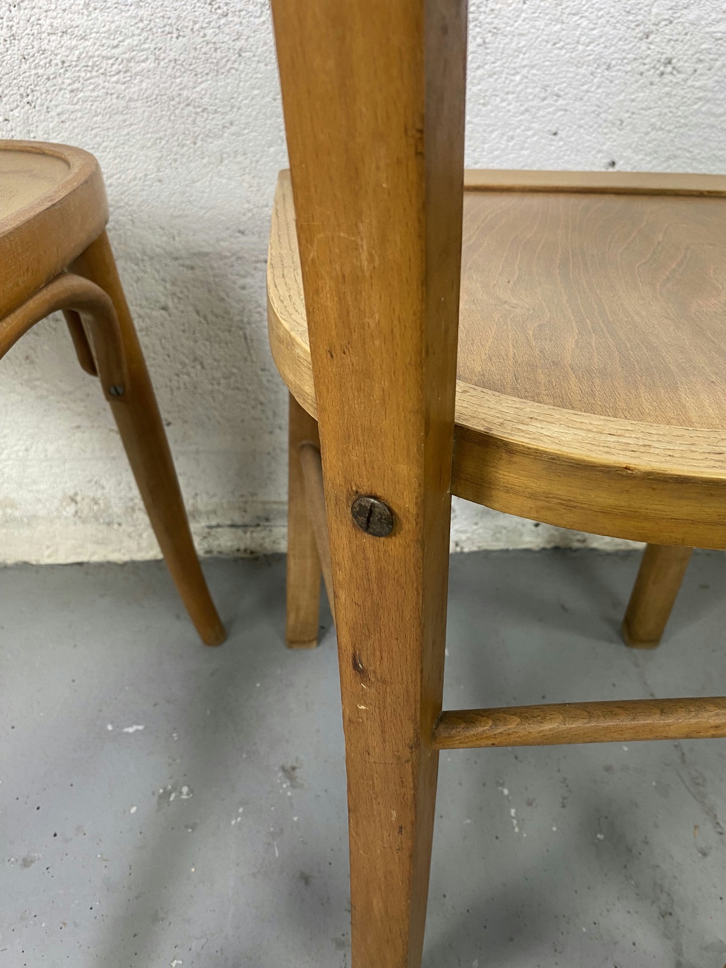 Lot de 4 chaises bistrot dépareillés