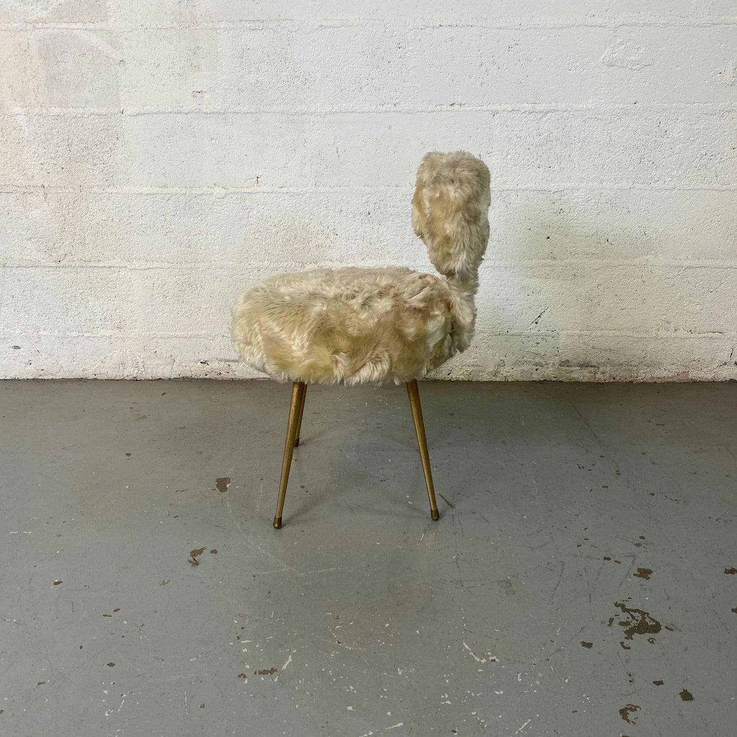 Chaise fourrure