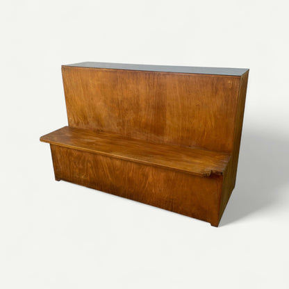 Comptoir avec banc et rangement