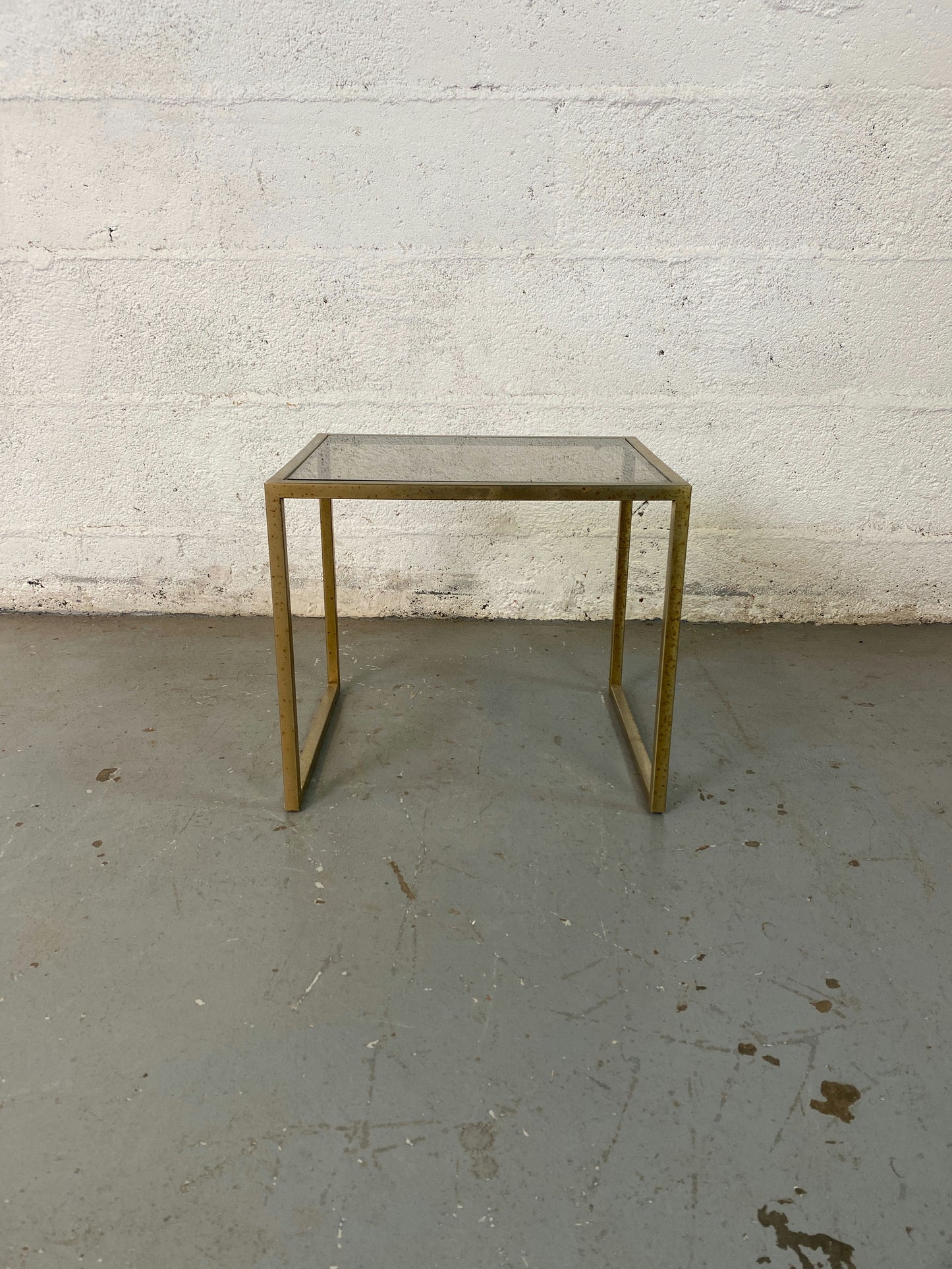 Table basse en verre
