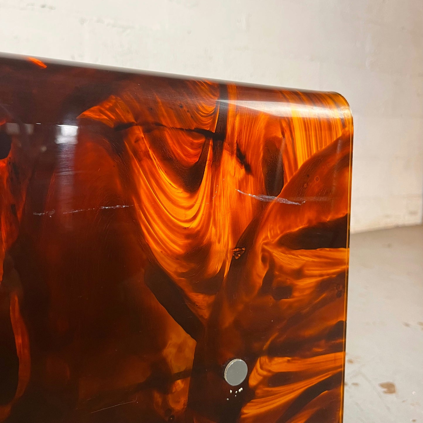 Desserte en plexiglas