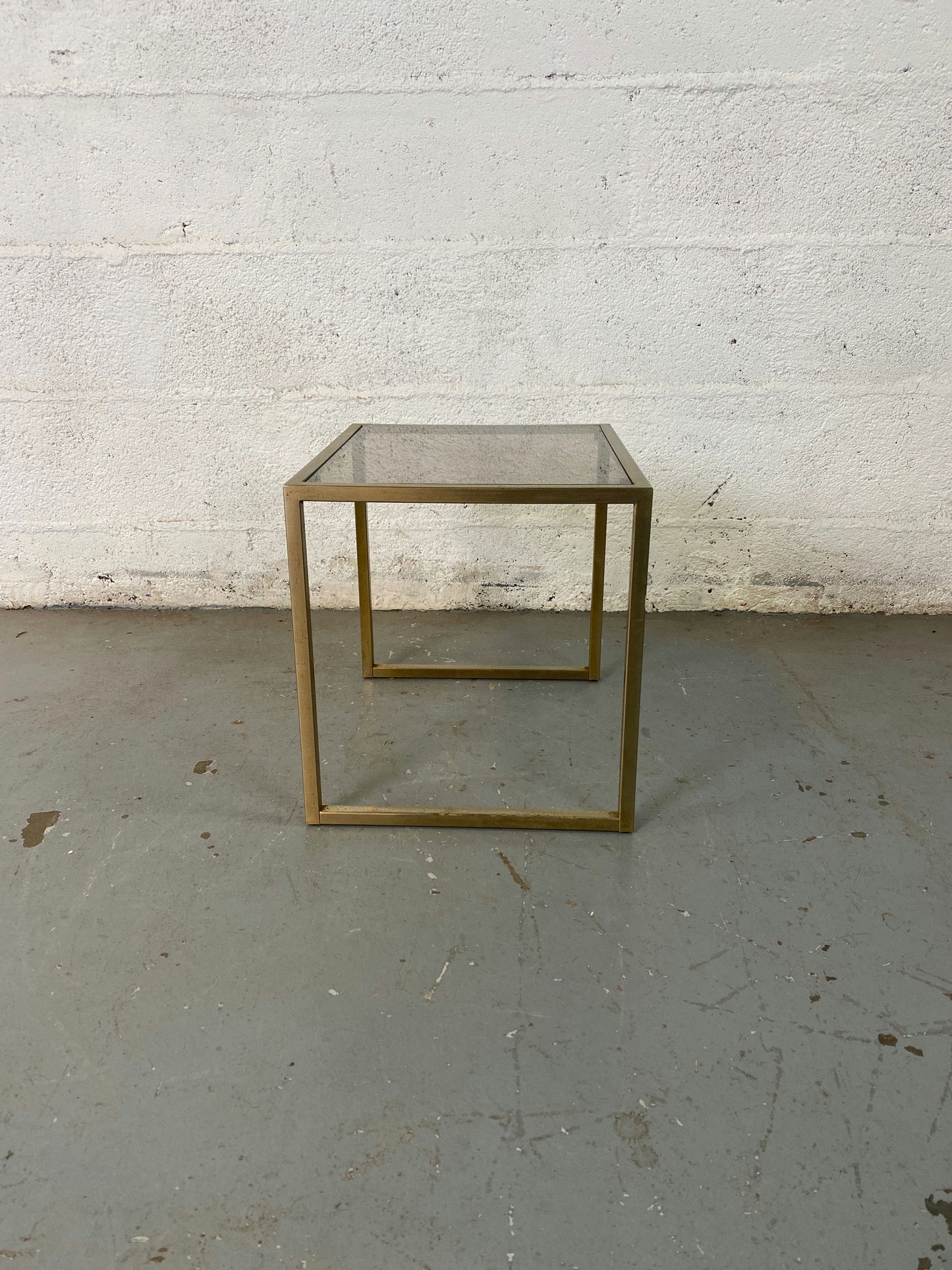 Table basse en verre