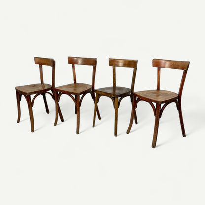 4 chaises bistrot Baumann