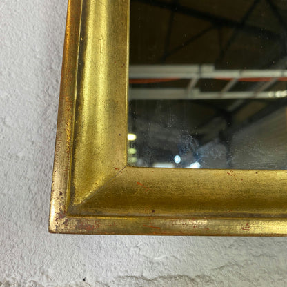 Miroir doré chapeau de gendarme