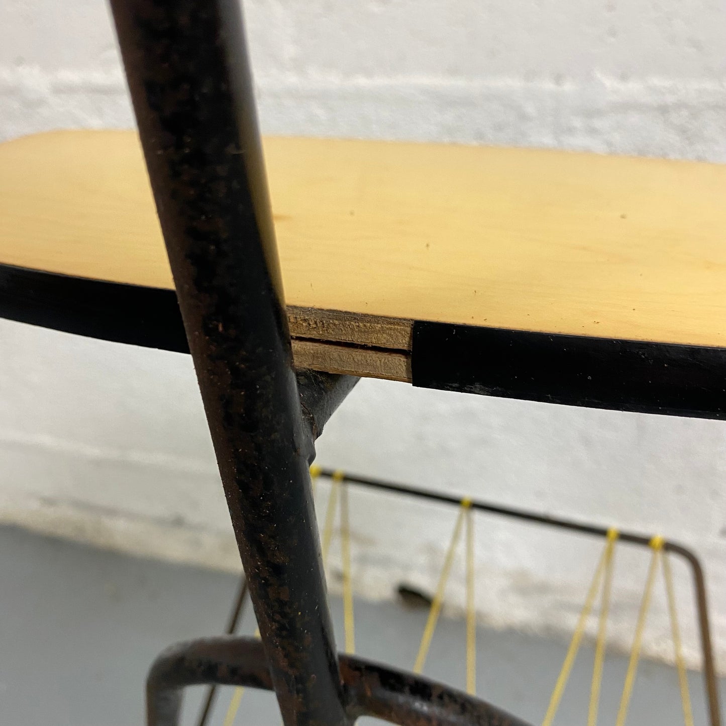 Lampadaire scoubidou années 50