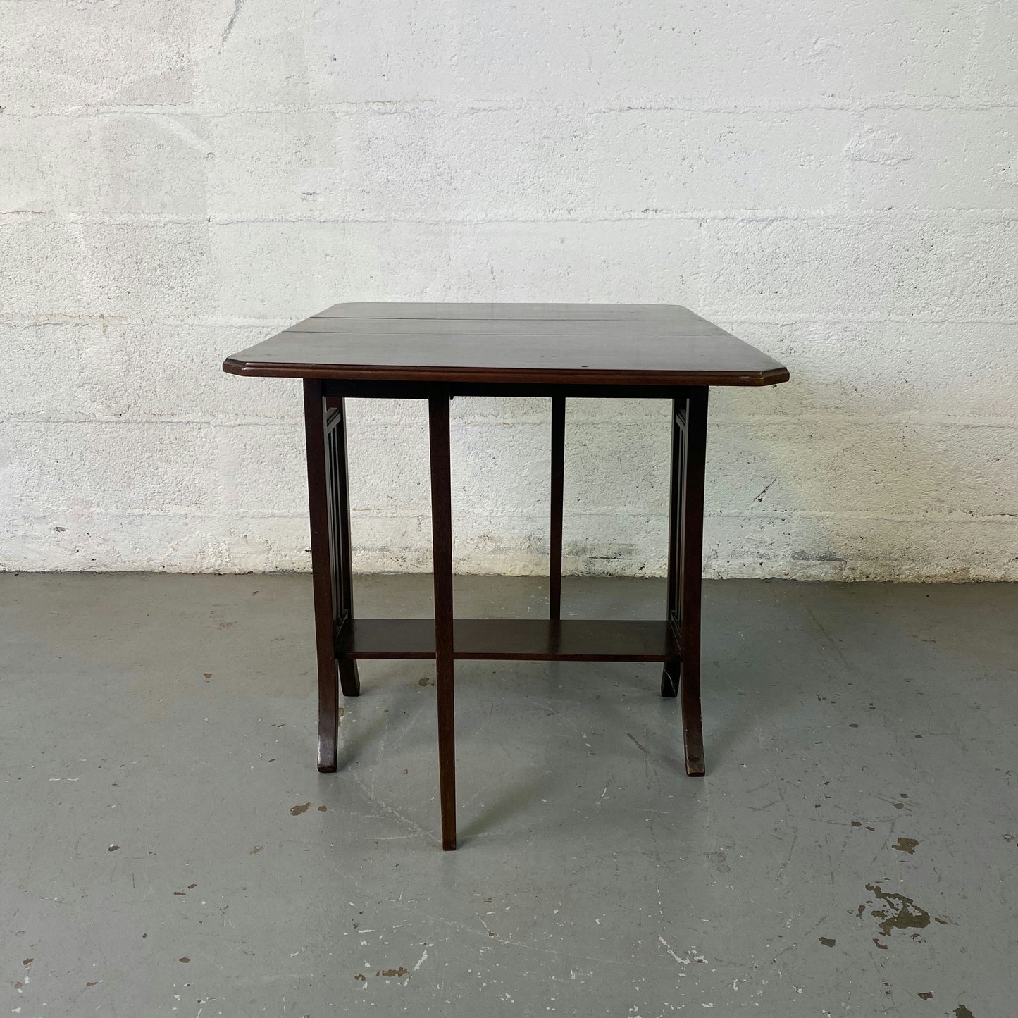 Table pliante anglaise acajou