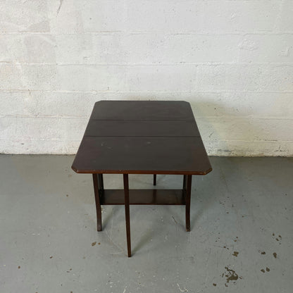 Table pliante anglaise acajou