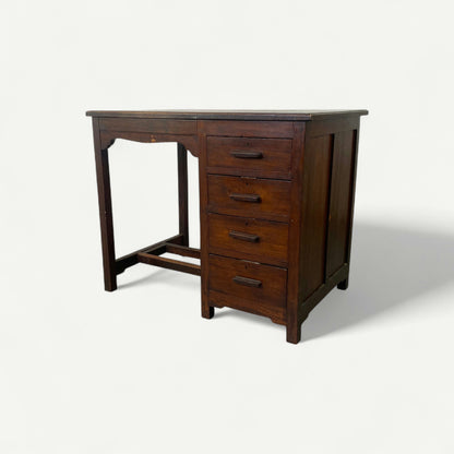 Bureau en bois 4 tiroirs