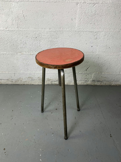 Tabouret Industriel tripode à Vis
