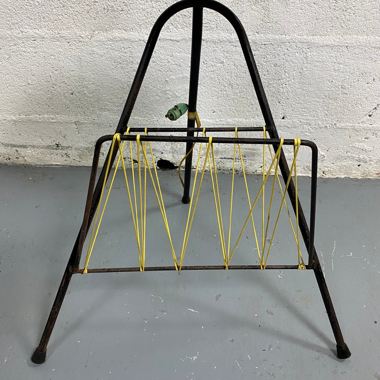 Lampadaire scoubidou années 50
