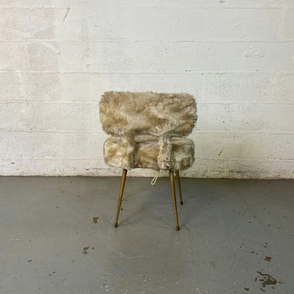 Chaise fourrure
