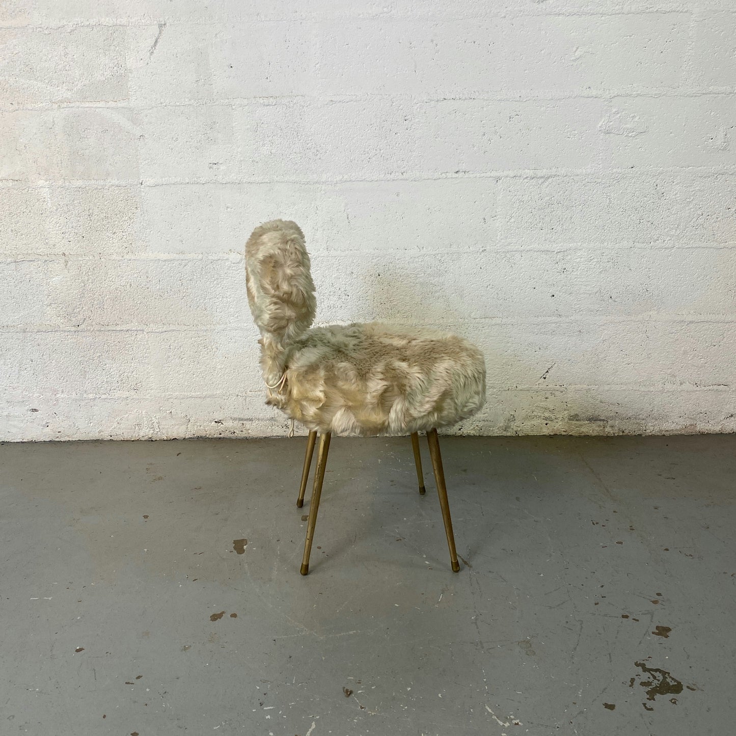 Chaise fourrure