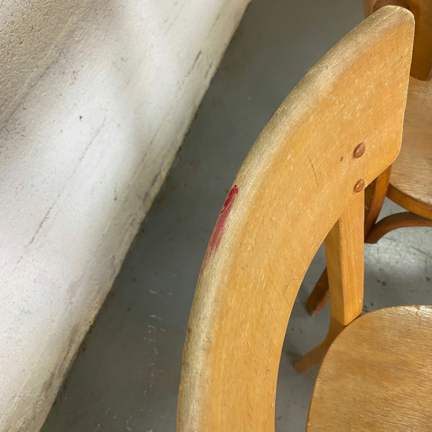 Lot de 4 chaises bistrot Baumann