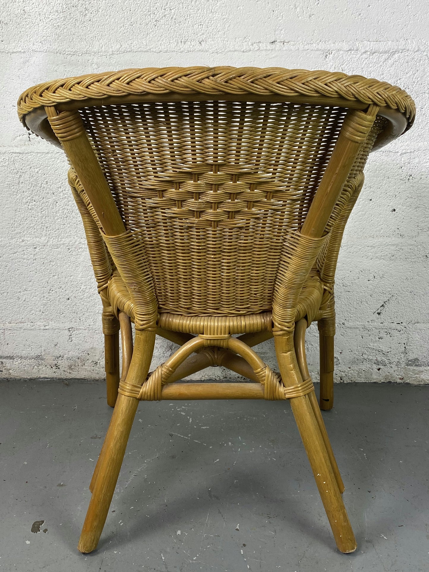 Fauteuil Gondole en rotin