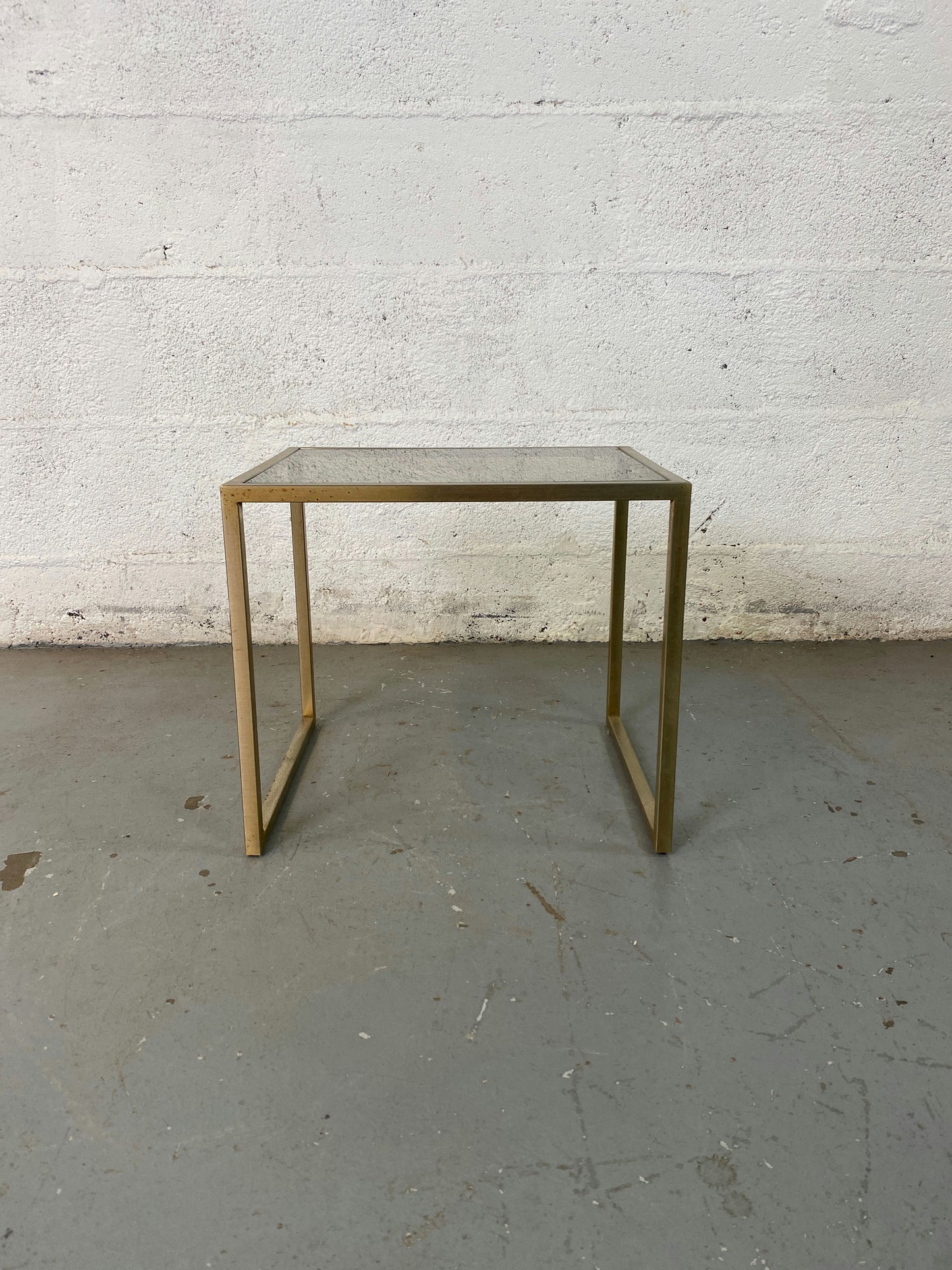 Table basse en verre