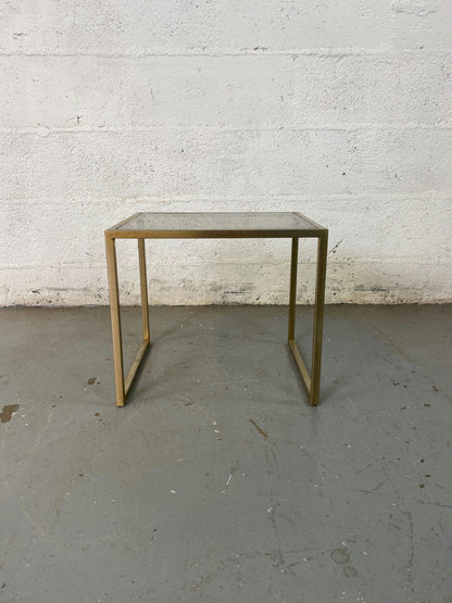 Table basse en verre