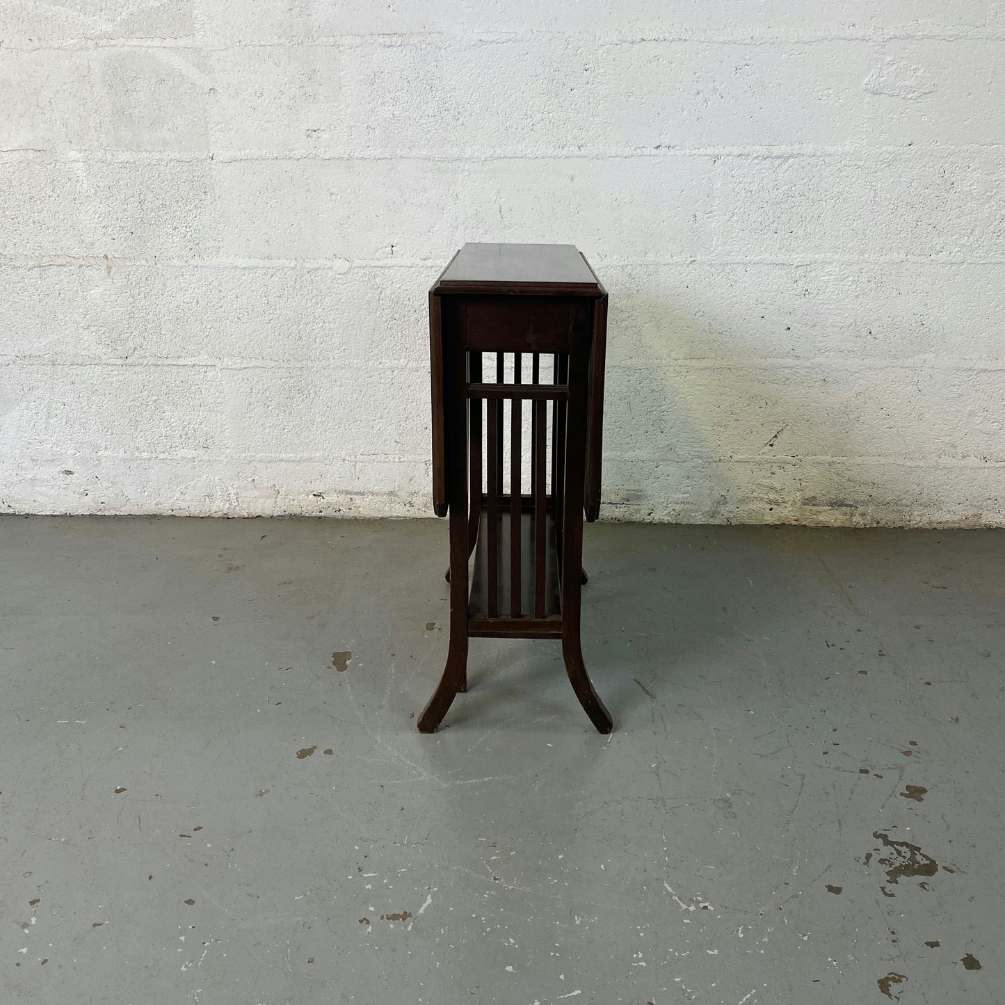 Table pliante anglaise acajou