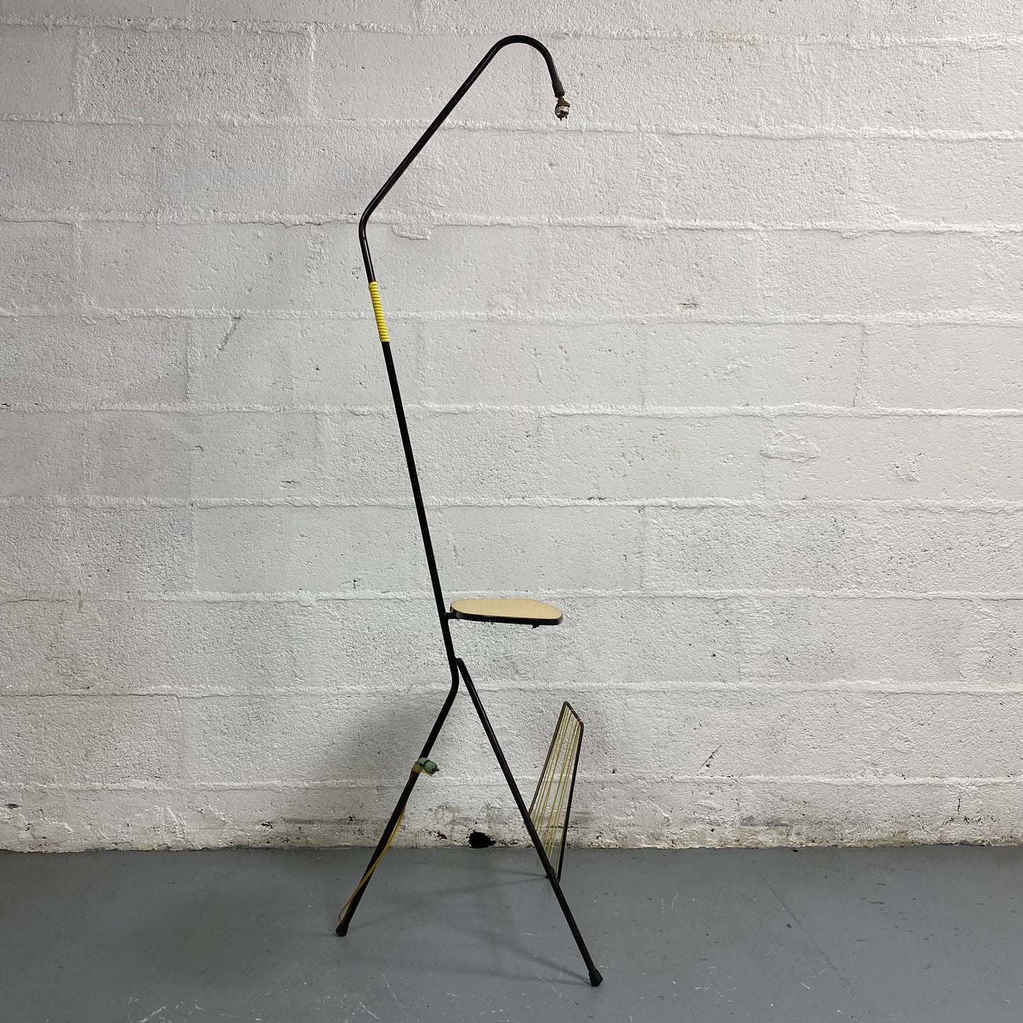 Lampadaire scoubidou années 50