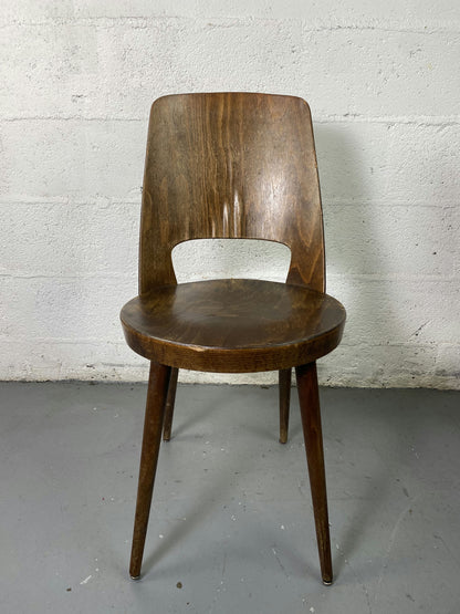 Lot de 3 chaises bistrot dépareillés et abîmés