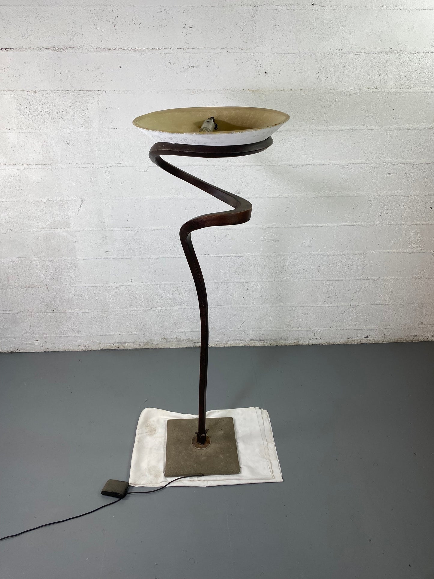 Lampadaire "Alfea" pour Lamp International en verre de Murano Scavo Enzo CIAMPALINI - 1970