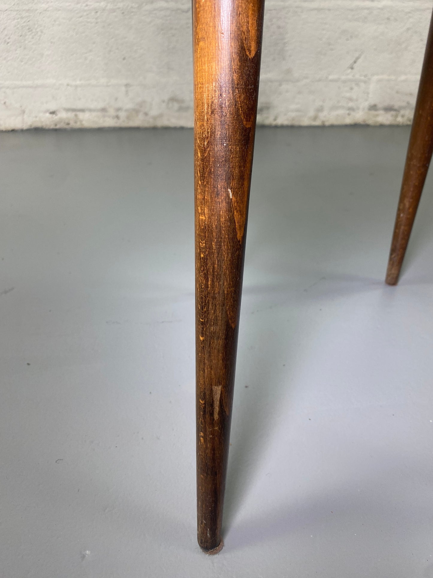 Chaise moumoute vintage année 70