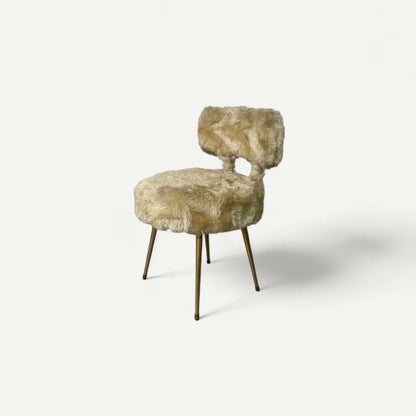 Chaise fourrure