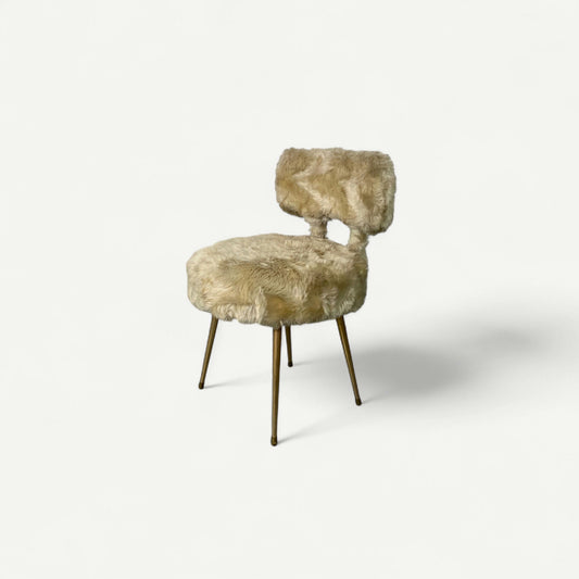 Chaise fourrure