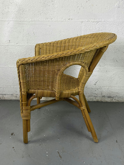 Fauteuil Gondole en rotin